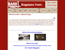 Tablet Screenshot of barr1highlandsupply.com
